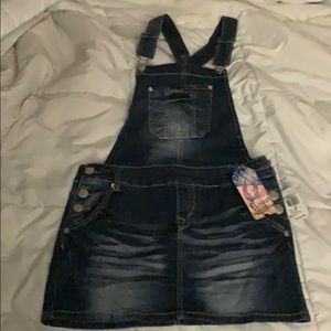 Skirt overalls
